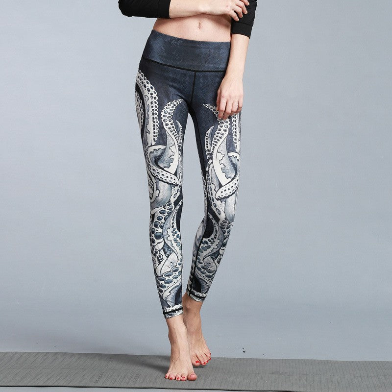 Women's Outdoor Sport Yoga Printed Leggings