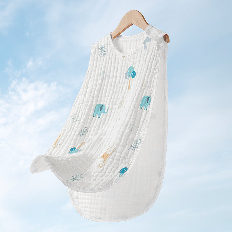 Cotton Gauze Sleeveless Vest Newborn Children's Sleeping Bag