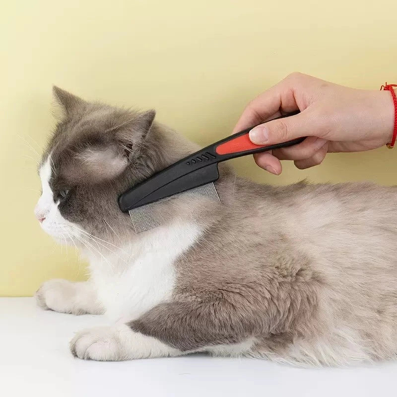 Dog Grooming Flea Comb Pet Care Comb Cat Hair Brush Flea Removal Massage Comb Pet Grooming Portable Tools